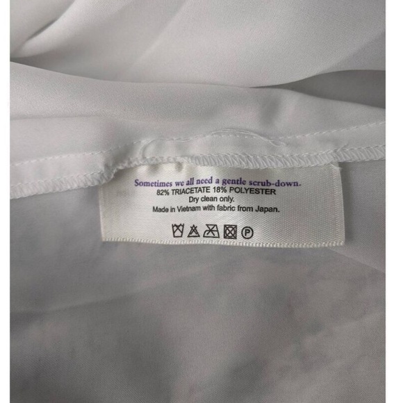 NWT MM LAFLEUR Townsend Top in Indigo Marble. Women’s Size L - Picture 8 of 8